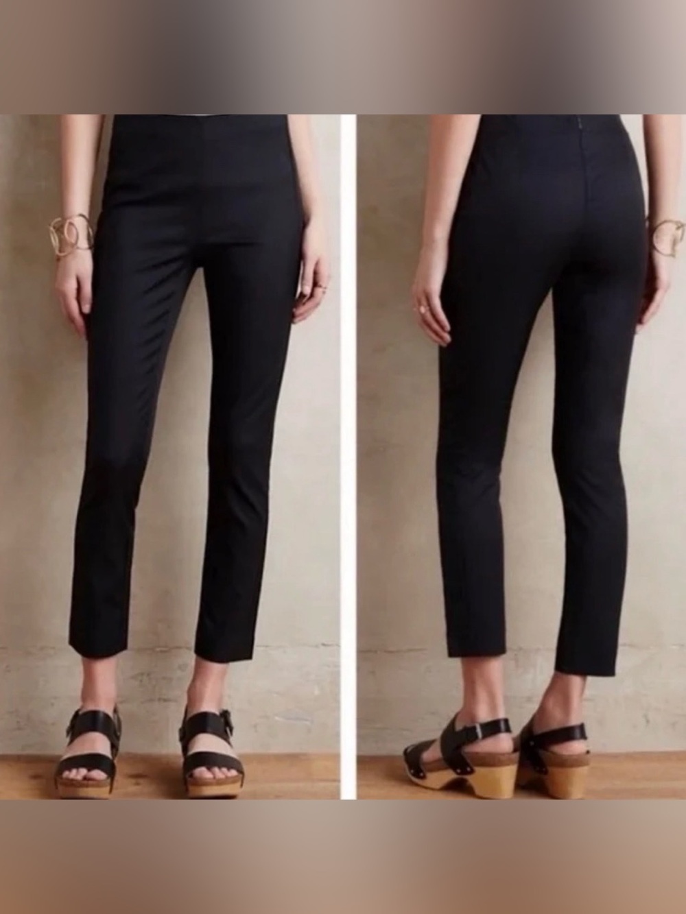 NWT Anthropologie The Essential High-Rise Skinny Pants Size 8